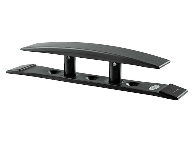 Seasmart folding pop -out cleat b320mm aluminum - black - afbeelding 1 van  2