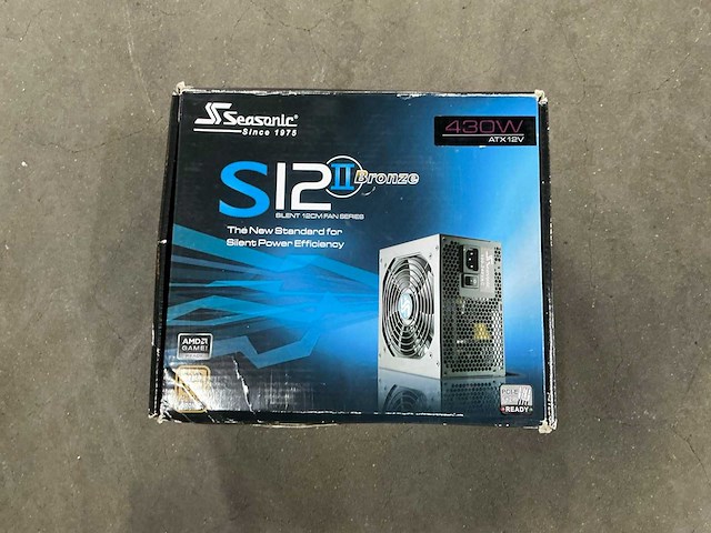 Seasonic - silent fan s12 - computeronderdeel - afbeelding 2 van  4