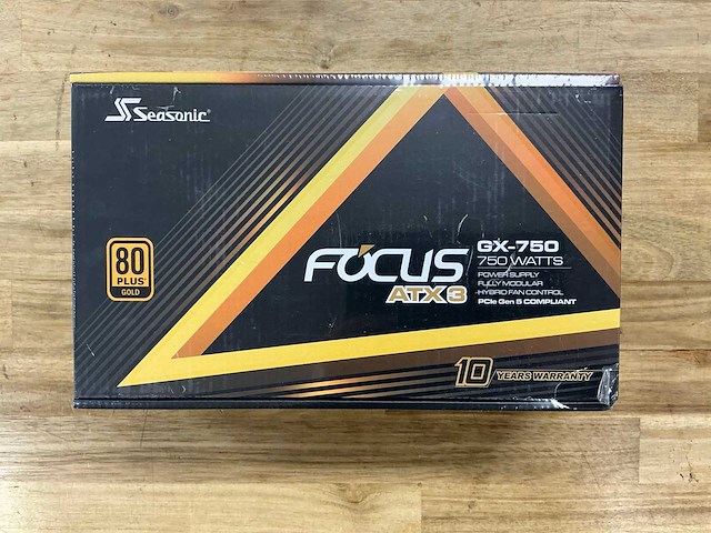 Seasonic focus atx3 gx-750 power supply - afbeelding 1 van  2