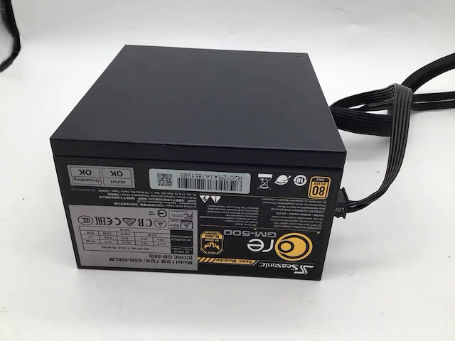Seasonic ssr-500lm modulaire pc voeding computeronderdeel - afbeelding 3 van  4