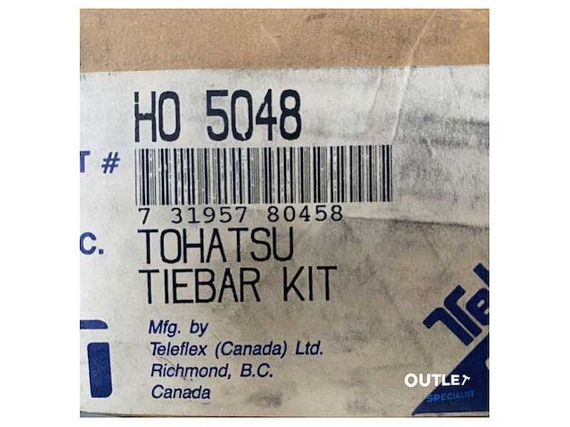 Seastar twin engine outboard tie bar kit - ho5048 - afbeelding 2 van  2