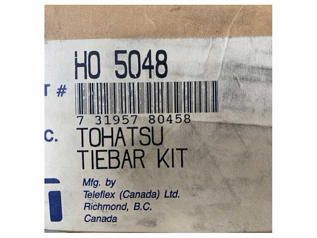 Seastar twin engine outboard tie bar kit - ho5048 - afbeelding 2 van  2