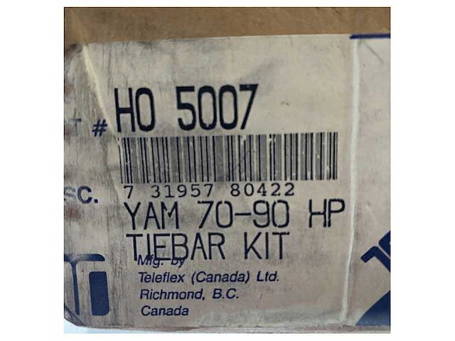 Seastar twin engine tie bar kit for outboard - ho5007 - afbeelding 3 van  3