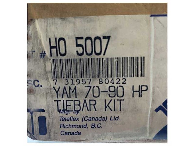 Seastar twin engine tie bar kit for outboard - ho5007 - afbeelding 2 van  2