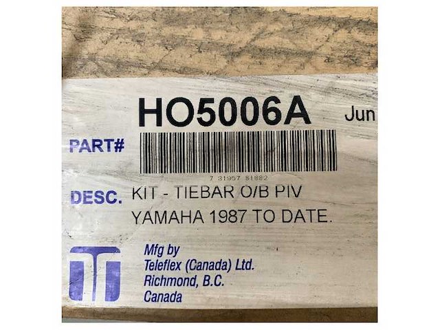Seastar twin engine yamaha outboard tie bar kit - ho5006a - afbeelding 3 van  3