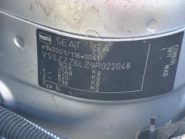 Seat - 2009 - ibiza - 1.4-16v last ed. i - personenauto - afbeelding 6 van  24