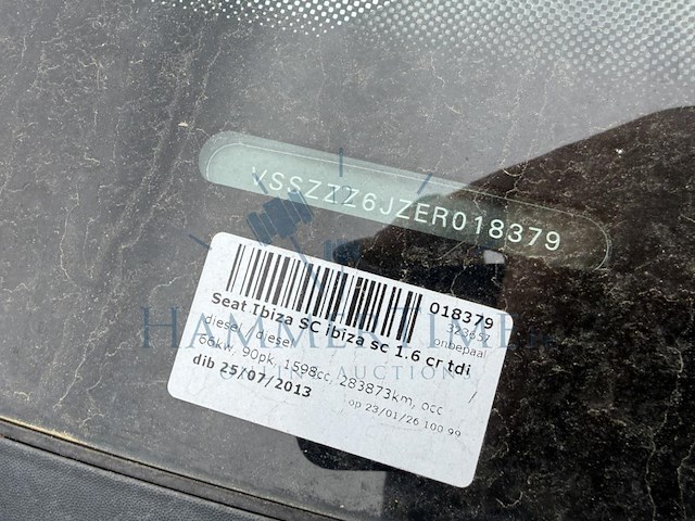 Seat ibiza sc 1.6 cr tdi enjoy, 2013 - afbeelding 17 van  36
