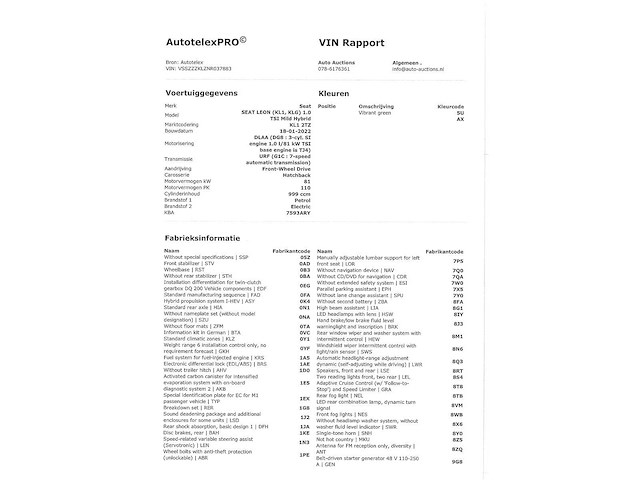 Seat leon 1.0 etsi style mhev automaat 2022 - afbeelding 20 van  34