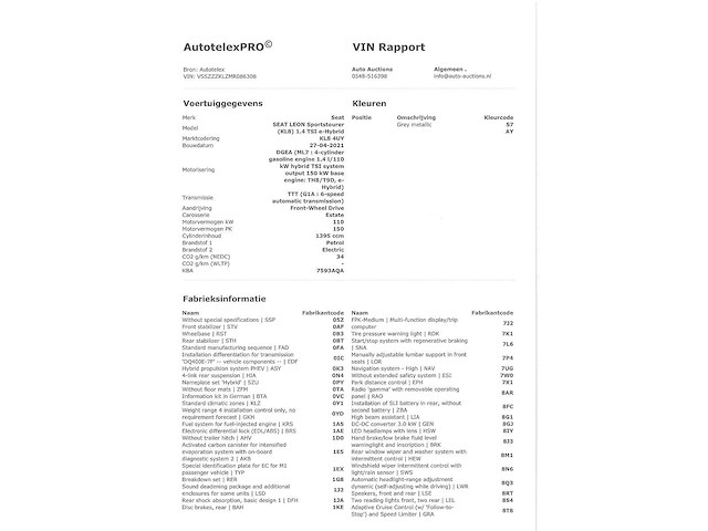 Seat leon sportstourer 1.4 tsi ehybrid phev 204pk automaat 2021 - afbeelding 5 van  15