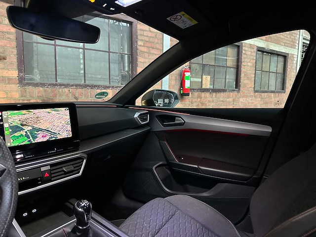 Seat leon sportstourer 1.5 tsi fr launch edition 150pk 2021 (origineel-nl & 1e eigenaar), k-051-pp - afbeelding 10 van  40