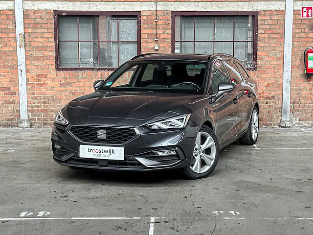 Seat leon sportstourer 1.5 tsi fr launch edition 150pk 2021 (origineel-nl & 1e eigenaar), k-051-pp - afbeelding 12 van  40