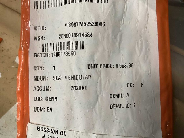 Seat vehicular (3x) - afbeelding 3 van  3