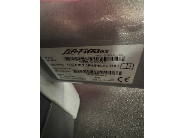 Seated leg curl life fitness, fzslc-50023 - afbeelding 4 van  6