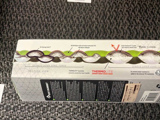 Seatosummit ether & comfortlight ligbed (2x) - afbeelding 4 van  8