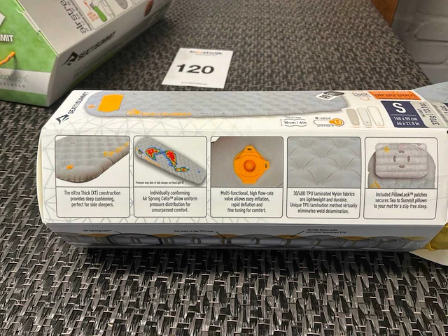 Seatosummit ether & comfortlight ligbed (2x) - afbeelding 7 van  8