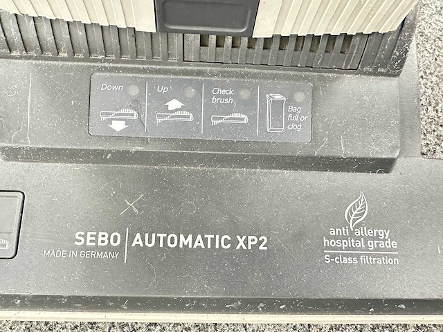 Sebo - automatic xp2 - professionele borstelstofzuiger - afbeelding 4 van  4