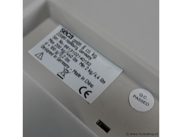 Seca 813 robusta weegschaal - afbeelding 5 van  5