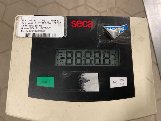 Seca personen weegschaal - afbeelding 3 van  3