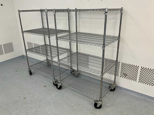 Seco etagewagen (2x) - afbeelding 1 van  6