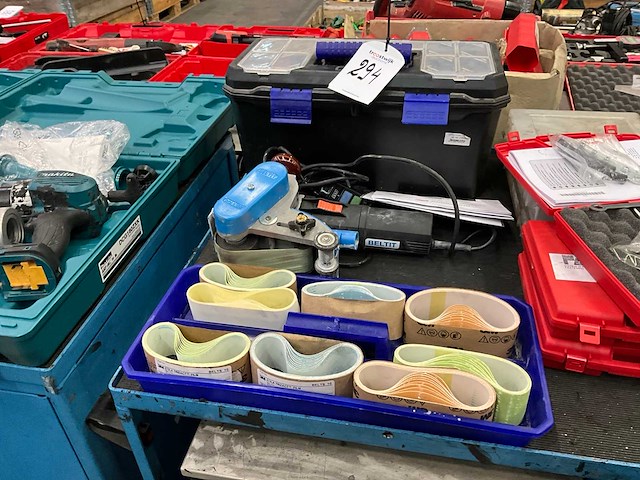 Seco glastechniek bandschuurmachine - afbeelding 1 van  4