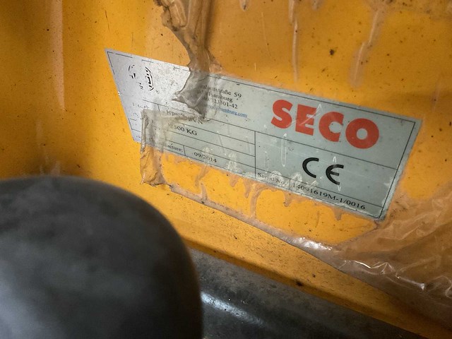 Seco hpn25svn hydraulische handpalletwagen - afbeelding 4 van  7