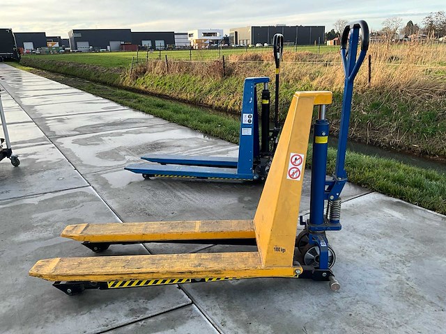 Seco sgh1000qb hydraulische hoogliftpalletwagen - afbeelding 5 van  7