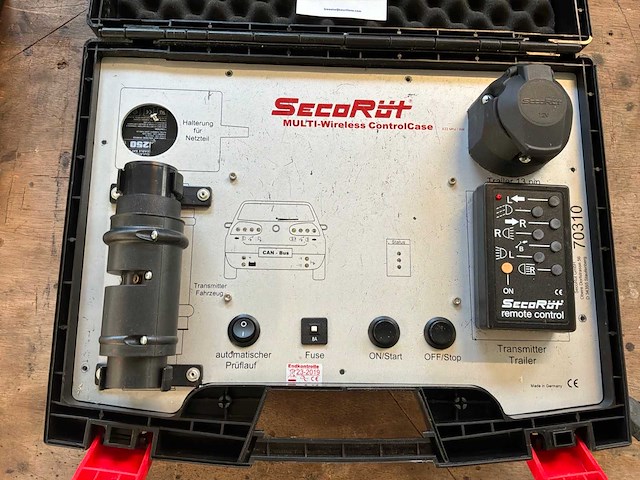 Secorüt multi wireless controlcase 12v testkoffer - afbeelding 2 van  8