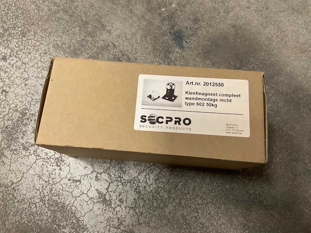 Secpro 602 50kg kleefmagneet (2x) - afbeelding 2 van  2