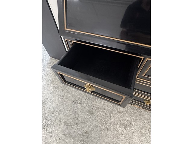 Secretaire, galerie clair, chinees - afbeelding 9 van  12