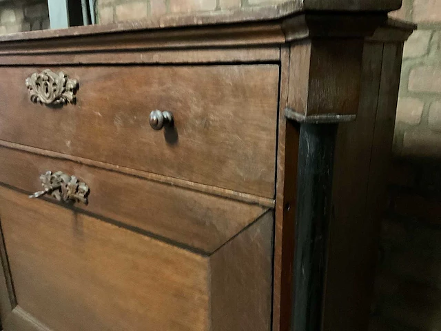 Secretaire neostijl 110x50x155cm - afbeelding 3 van  5