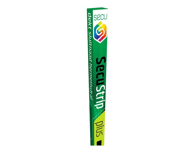 Secu strip plus antiinbraakstrip achterdeur ral 7021 (zwart grijs)1420 mm 230 cm - afbeelding 3 van  5
