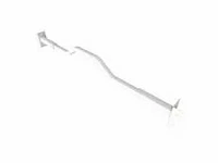 Secubar - barrièrestang combi - 680-870mm in de dag wit - deurbeslag ramen en deuren (2x)