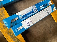 Secubar - barrièrestang combi - 680-870mm in de dag wit - deurbeslag ramen en deuren (2x) - afbeelding 2 van  3