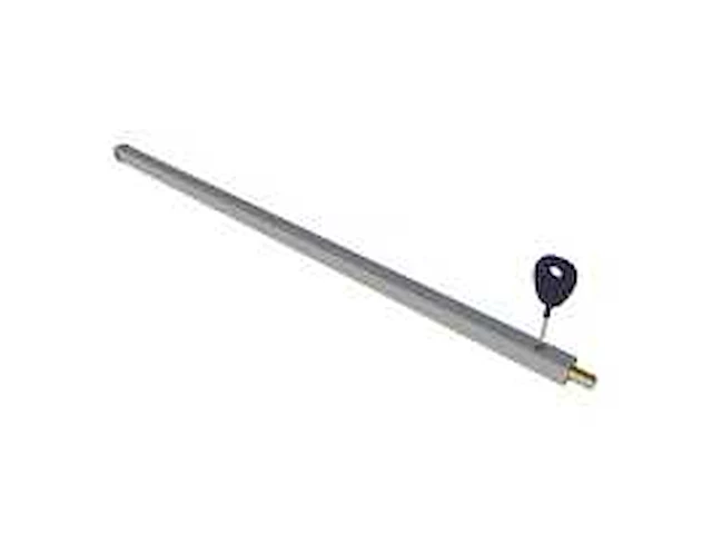 Secubar - schuifpuibeveiliging basic - 1430mm aluminium - deurbeslag ramen en deuren (2x) - afbeelding 3 van  3
