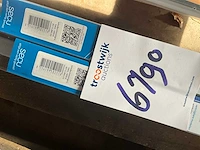 Secubar - schuifpuibeveiliging basic - 1430mm aluminium - deurbeslag ramen en deuren (2x) - afbeelding 2 van  3