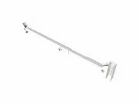 Secubar - schuifpuibeveiliging plus - 890-1280mm wit - deurbeslag ramen en deuren