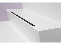 Secucare - anti-slip sticker 19x600mm langwerpig - zwart binnen/buiten - traptrede