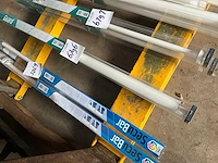 Secuguard - doorvalbeveiliging classic - 990mm in de dag wit - deurbeslag ramen en deuren (2x) - afbeelding 2 van  3