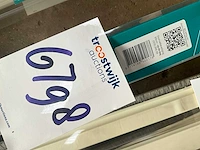 Secuguard - doorvalbeveiliging classic - 990mm op de dag wit - deurbeslag ramen en deuren (2x) - afbeelding 3 van  3