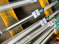 Secuguard - doorvalbeveiliging slimline - 1006mm in de dag wit - deurbeslag ramen en deuren (2x) - afbeelding 2 van  3