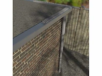 Secumax - anti-klimstrip - 500x45x15mm grijs - raam en deurbeslag - afbeelding 2 van  6
