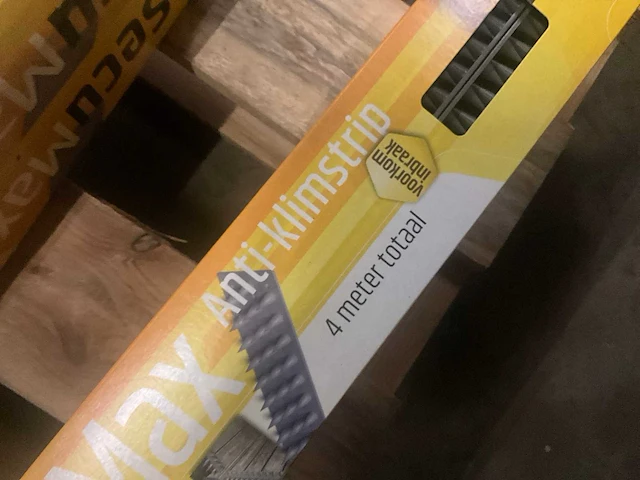 Secumax - anti-klimstrip - 500x45x15mm grijs - raam en deurbeslag - afbeelding 5 van  6