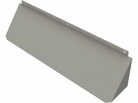 Secumax - brievenbusbeveiliging - zilvergrijs - deurbeslag (2x)