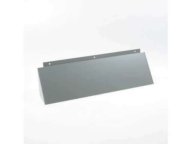 Secumax - brievenbusbeveiliging - zilvergrijs - deurbeslag (2x) - afbeelding 2 van  5