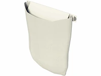 Secumax - brievenbusbeveiliging / postvanger - wit - raam en deurbeslag (2x) - afbeelding 2 van  5