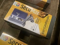 Secumax - kierstandhouder voordeur - binnendraaiend rvs - raam en deurbeslag (2x) - afbeelding 3 van  5