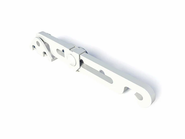 Secumax - raamuitzetter binnendraaiend - 721 wit - raam en deurbeslag (2x) - afbeelding 2 van  5