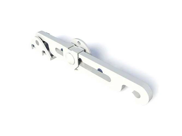 Secumax - raamuitzetter buitendraaiend - 720 wit - raam en deurbeslag (2x) - afbeelding 2 van  4
