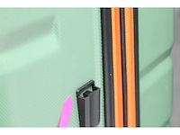 Securitech by delsey paris kofferset citadel 3 delig handbagage 37l + ruimbagage 77l en 108l groen - afbeelding 3 van  3