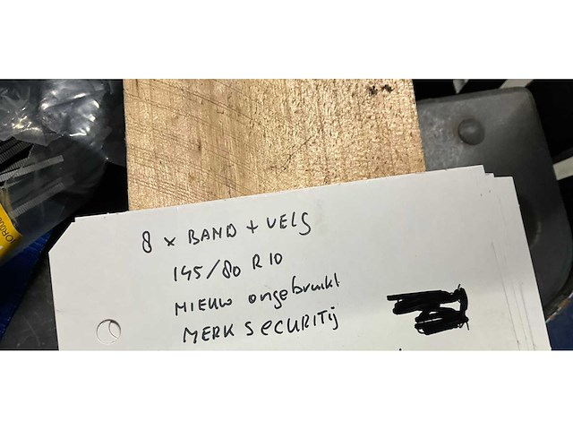 Security banden + velgen (8x) - afbeelding 7 van  10